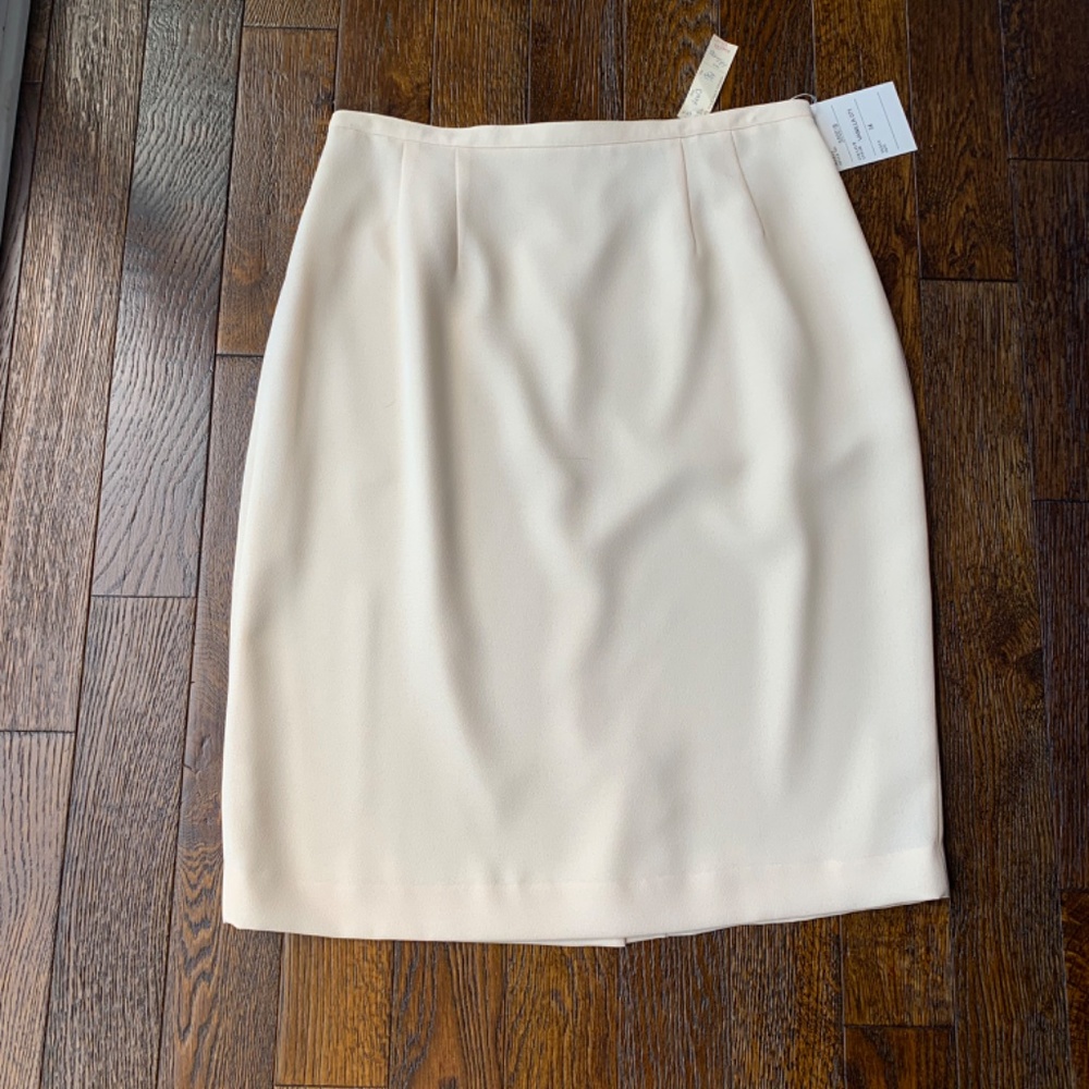 Simon Chang Creamy/Yellow Skirt NWT Vintage